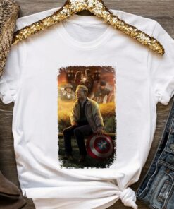 Marvel Avengers Captain America One Last Mission Steve Rogers Unisex T-shirt Birthday Shirt Gift For Men Women Kid Hoodie Sweatshirt Toddler