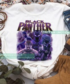 Marvel Black Panther 2 Vintage Wakanda Forever T-Shirt Unisex T-shirt Birthday Shirt Gift For Men Women Kid Hoodie Sweatshirt Toddler Shirt
