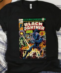 Marvel Black Panther Vintage Comic Book Wakanda Forever Unisex T-shirt Birthday Shirt Gift For Men Women Kid Hoodie Sweatshirt Toddler Shirt