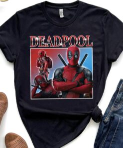 Marvel Deadpool Funny Superhero Portrait Ryan Reynolds Unisex T-shirt Birthday Shirt Gift For Men Women Kid Hoodie Sweatshirt Toddler Shirt