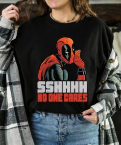 Marvel Deadpool Shhhh T-Shirt, Funny Marvel Comic Avengers Gift T-shirt, Disneyland Family Vacation Gift Unisex T-shirt Kid Shirt