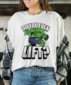 Marvel Hulk Do You Even Lift Retro Portrait Shirt Marvel Comic Shirt Disneyland Vacation Tee Unisex Adult T-shirt Kid Tee Hoodie Sweatshirt