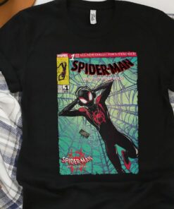 Marvel Spider-Man Spiderverse Collectors Comic Shirt Unisex T-shirt Birthday Shirt Gift For Men Women Kid Hoodie Sweatshirt Toddler Shirt