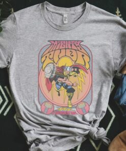 Marvel Thor Classic Comic Seventies Vintage Poster T-Shirt Unisex Adult T-shirt Kid shirt Gift for Birthday Hoodie Toddler Tee
