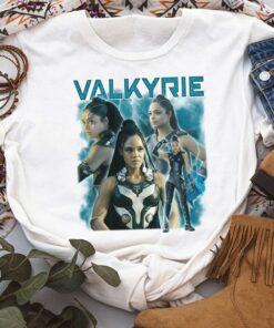 Marvel Valkyrie Portrait Thor MCU Fans Lover T-Shirt Unisex T-shirt Birthday Shirt Gift For Men Women Kid Hoodie Sweatshirt Toddler Shirt