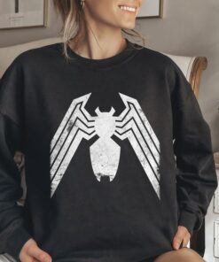 Marvel Venom Distressed Logo Graphic T-Shirt, Vintage Movie Poster, Marvel Fan Gift, Disneyland Family Vacation Gift Unisex T-shirt Kid Shirt