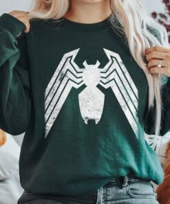 Marvel Venom Distressed Logo Graphic T-Shirt, Vintage Movie Poster, Marvel Fan Gift, Disneyland Family Vacation Gift Unisex T-shirt Kid Shirt