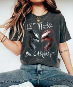 Marvel Venom Let There Be Carnage and Venom Showtime, Marvel Family Party Gift, Disneyland Family Trip Vacation 2022 Gift Unisex T-shirt Kid