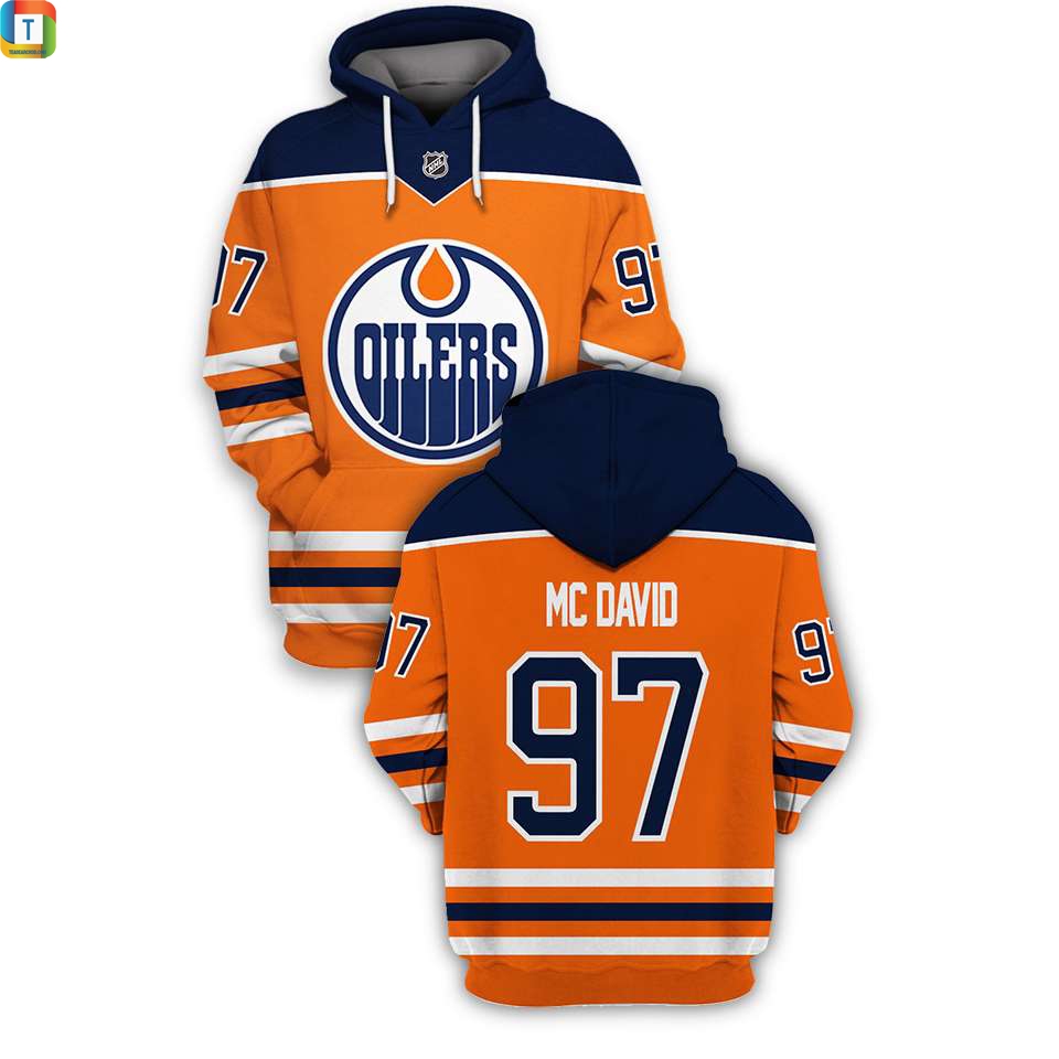 Mcdavid 97 Edmonton Oilers Nhl 3D All Over Print Zip Up Hoodie Option