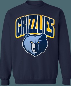 Memphis Grizzlies Retro NBA Crewneck Sweatshirt Hoodie Shirt Gifts for Fans