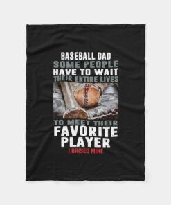 Mens My Favorite Baseball Player Gifts Blanket
