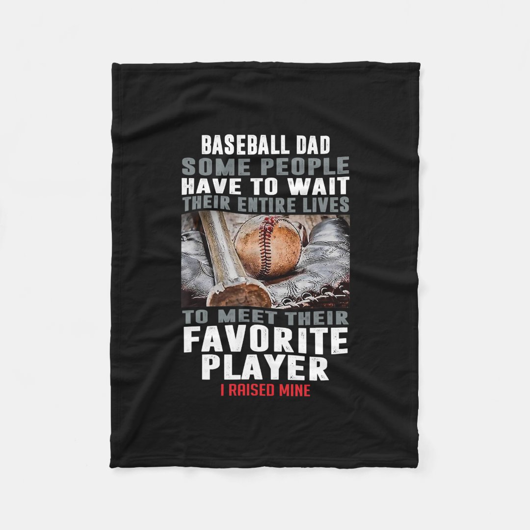 Mens My Favorite Baseball Player Gifts Blanket
