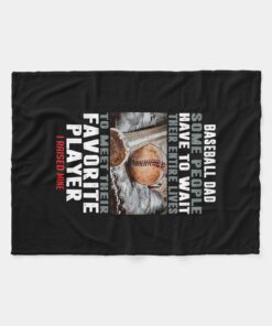 Mens My Favorite Baseball Player Gifts Blanket