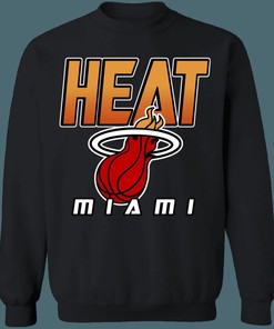 Miami Heat 90's Retro NBA Crewneck Sweatshirt Hoodie Shirt Gifts for Fans