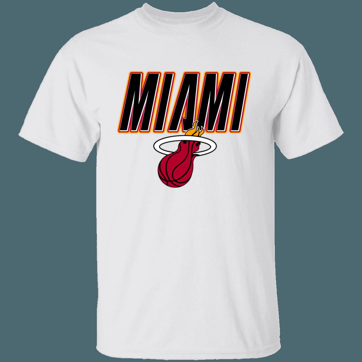 Miami Heat Retro NBA T-Shirt Sweatshirt Hoodie Gifts for Fans - Image 2