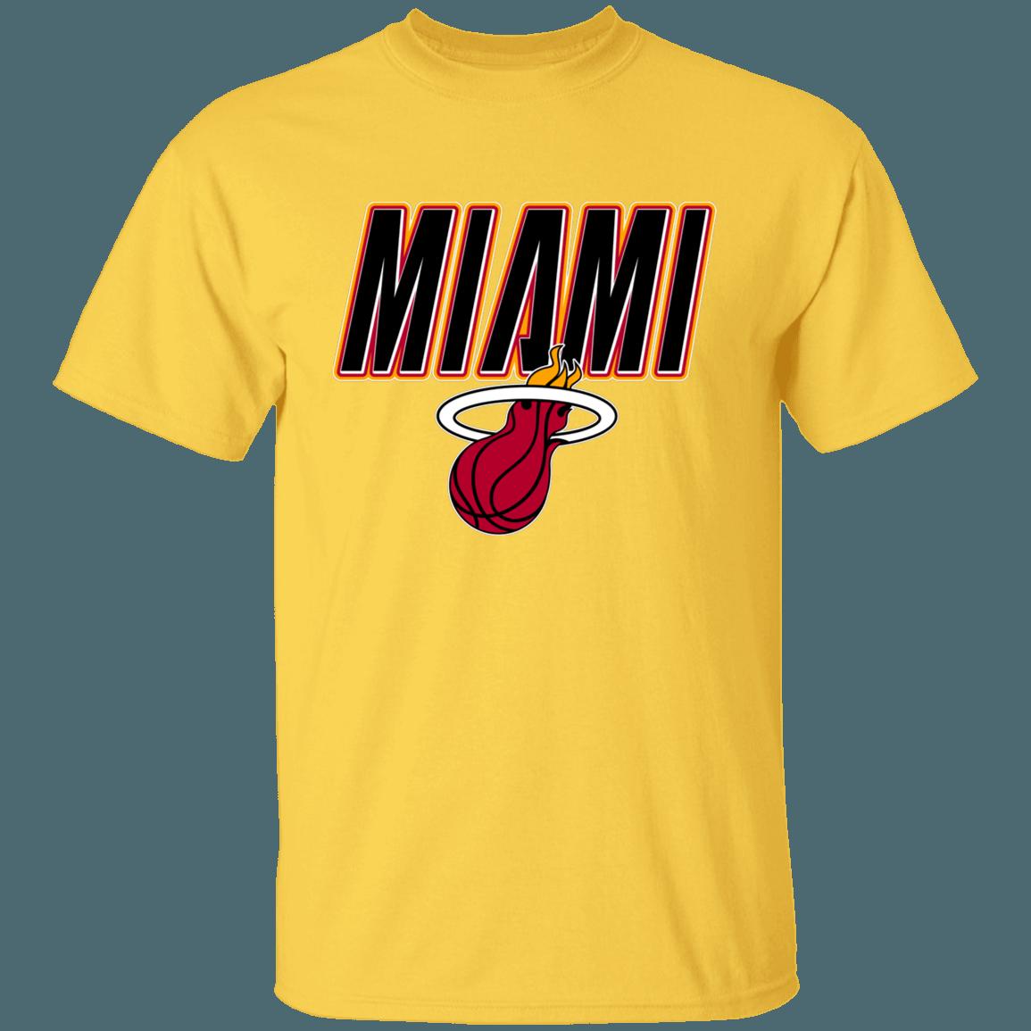 Miami Heat Retro NBA T-Shirt Sweatshirt Hoodie Gifts for Fans - Image 3