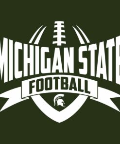 Michigan State Spartans Football Rush Shirt Sweatshirt Pullover Hoodie Reprinted Full Color Full Size