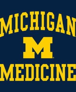 Michigan Wolverines Arch Logo Medicine Shirt Sweatshirt Pullover Hoodie Reprinted Full Color Full Size