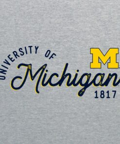 Michigan Wolverines Sunshine Script Canvas Triblend Shirt Sweatshirt Pullover Hoodie Reprinted Full Color Full Size