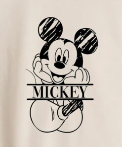 Mickey Sketch Shirt, Mickey Comfort Color Shirt, Vintage Mickey Shirt, Custom Sketch Mickey Shirt, Disneyland Shirt, Vintage Disney Shirt