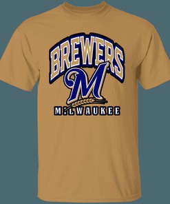 Milwaukee Brewers Retro MLB T-Shirt Sweatshirt Hoodie Gifts for Fans