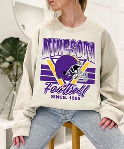Minnesota Football Team Sweatshirt, Vintage Minnesota Football Crewneck Sweatshirt, American Football Fan, NFL Shirt