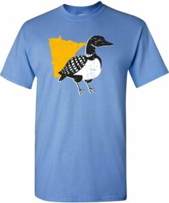 Minnesota State Bird - State Pride Shirt Sweatshirt Pullover Hoodie Reprinted Full Color Full Size