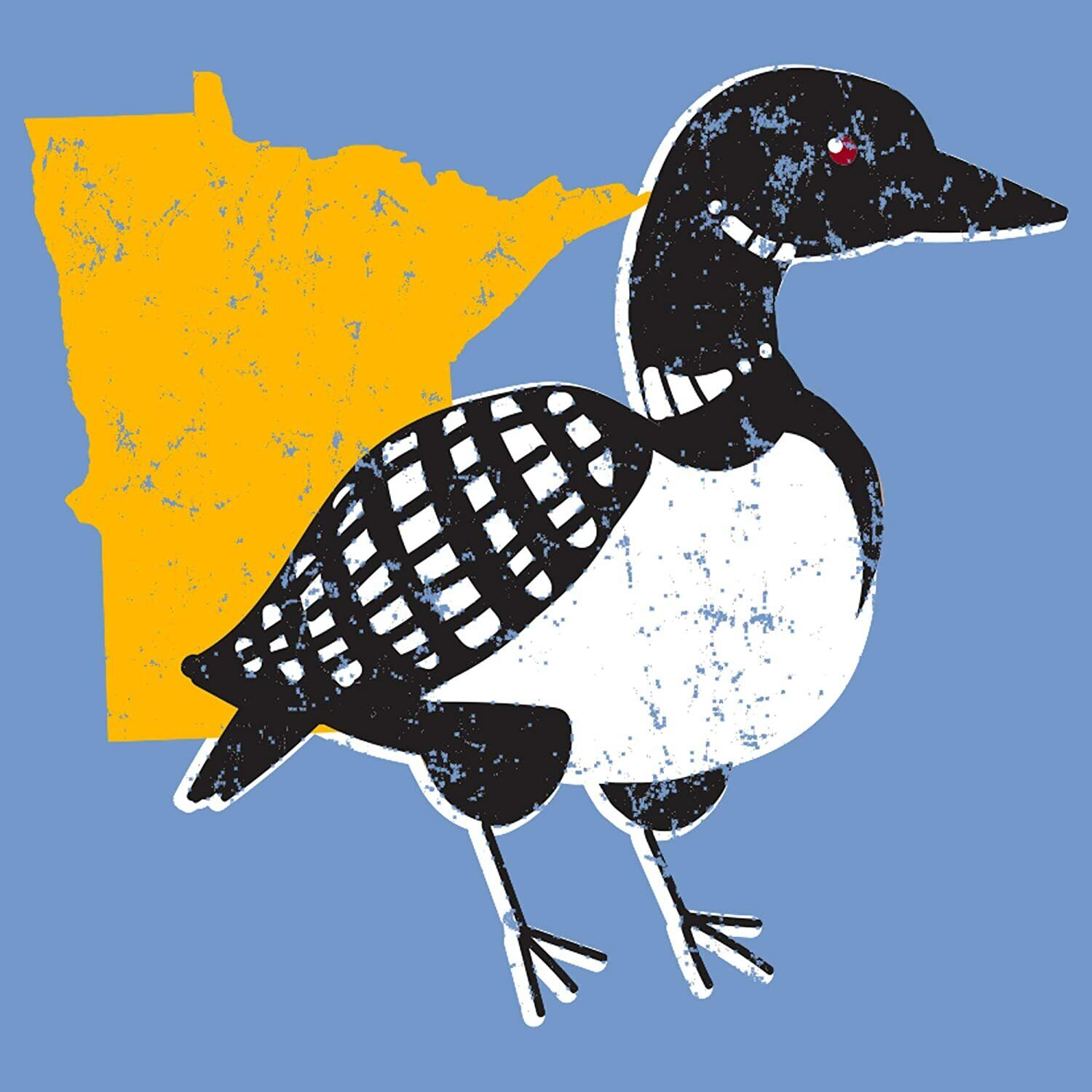 Minnesota State Bird - State Pride Shirt Sweatshirt Pullover Hoodie Reprinted Full Color Full Size