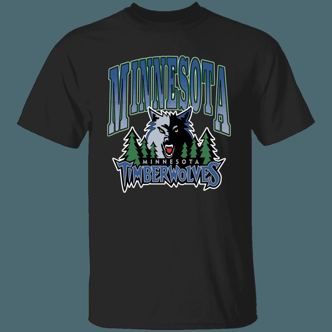 Minnesota Timberwolves Retro NBA T-Shirt Sweatshirt Hoodie Gifts for Fans