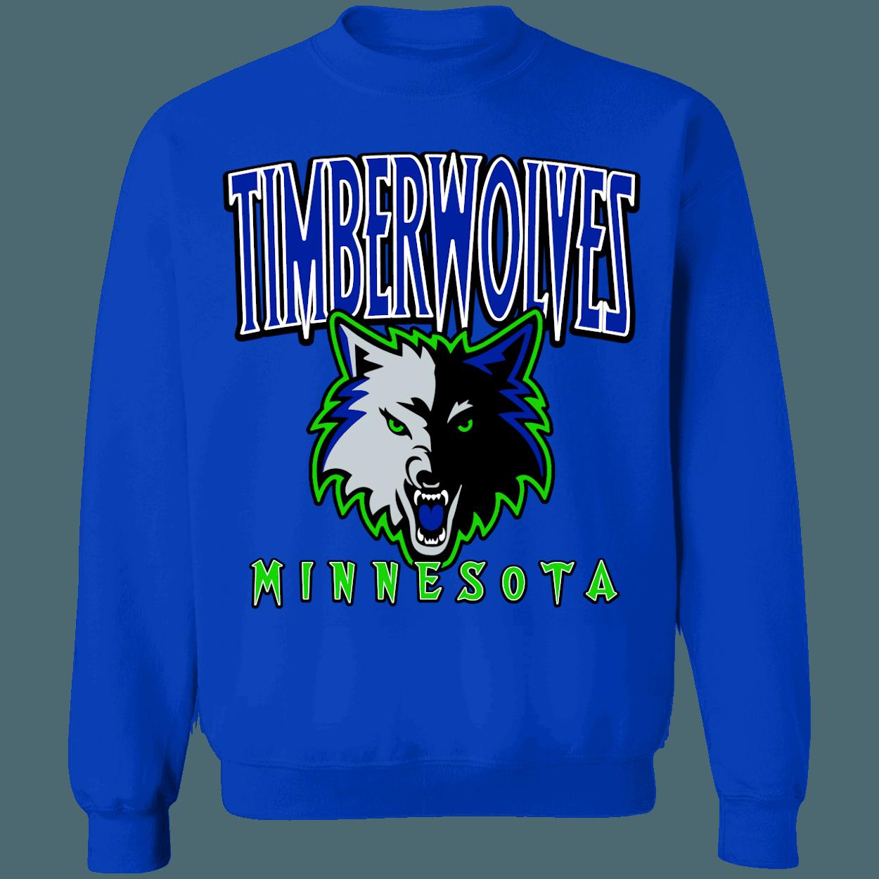 Minnesota Timberwolves Retro Remix NBA Crewneck Sweatshirt Hoodie Shirt Gifts for Fans - Image 3