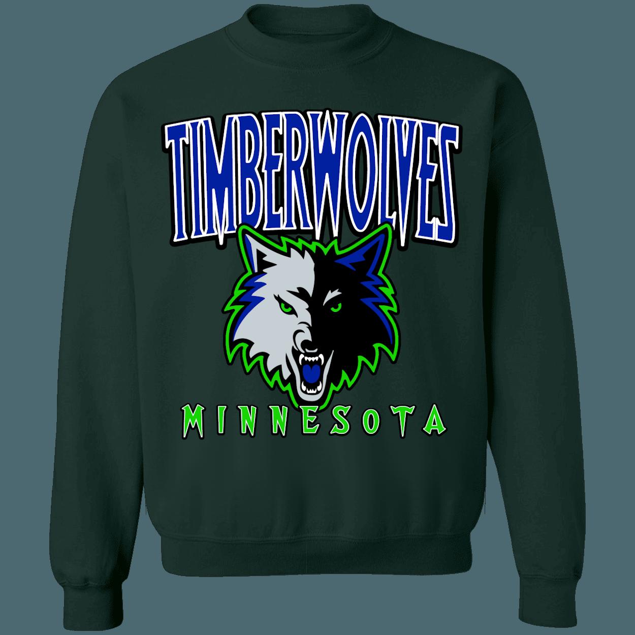 Minnesota Timberwolves Retro Remix NBA Crewneck Sweatshirt Hoodie Shirt Gifts for Fans - Image 4