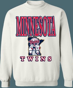 Minnesota Twins Retro Sweatshirt Hoodie Shirt Gifts for MLB Fans
