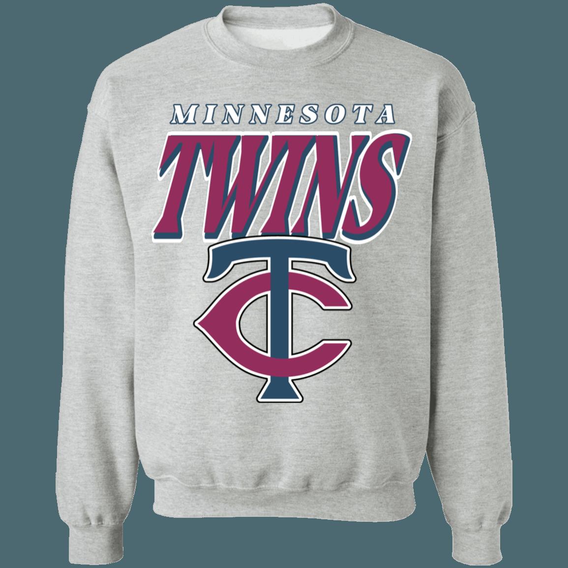 Minnesota Twins Vintage Crewneck Sweatshirt Hoodie Shirt Gifts for MLB Fans - Image 2