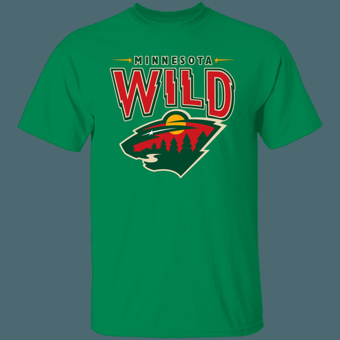 Minnesota Wild 90'S Retro NHL T-Shirt Sweatshirt Hoodie Gifts for Fans - Image 2