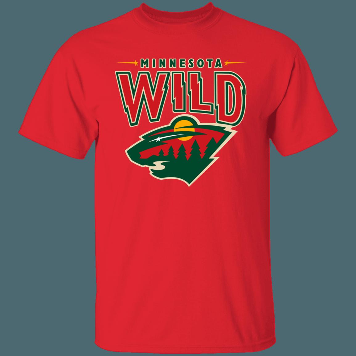 Minnesota Wild 90'S Retro NHL T-Shirt Sweatshirt Hoodie Gifts for Fans - Image 3