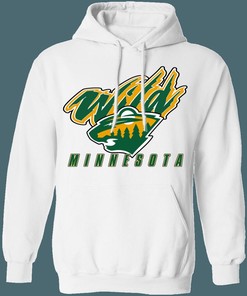 Minnesota Wild NORTH STARS Retro NHL Hoodie Sweatshirt Shirt Gifts for Fans