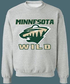 Minnesota Wild Retro NHL Crewneck Sweatshirt Hoodie Shirt Gifts for NHL Fans