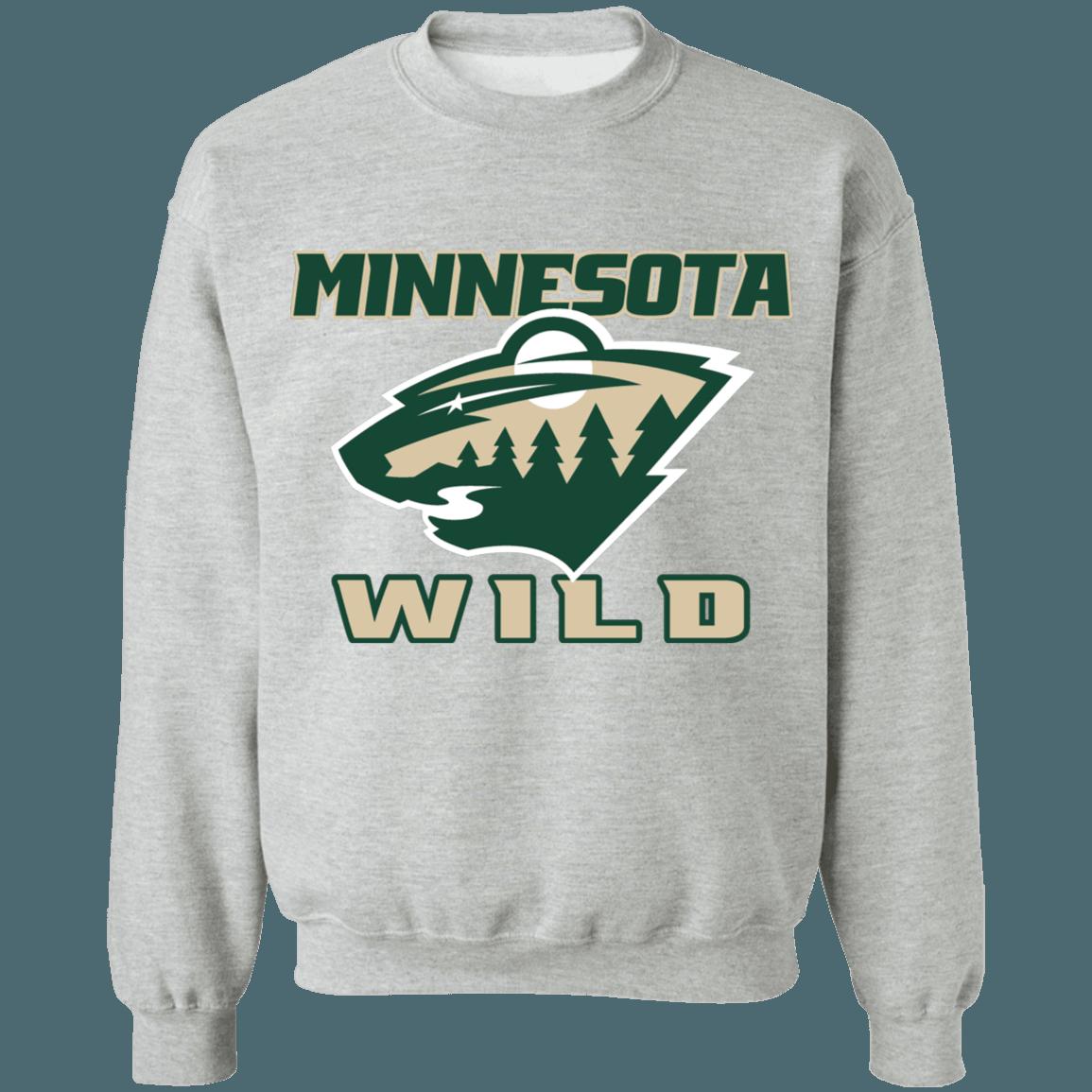 Minnesota Wild Retro NHL Crewneck Sweatshirt Hoodie Shirt Gifts for NHL Fans