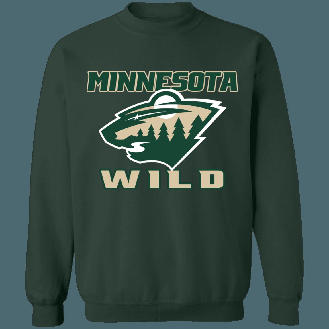 Minnesota Wild Retro NHL Crewneck Sweatshirt Hoodie Shirt Gifts for NHL Fans - Image 2
