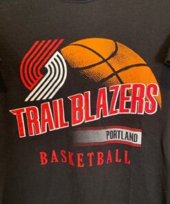 Modern Ultra Game NBA Portland Trail Blazers Tshirt Sweatshirt Hoodie Crewneck Sweatshirt Pullover Reprinted Full Color Full Size Gifts for NBA Fans