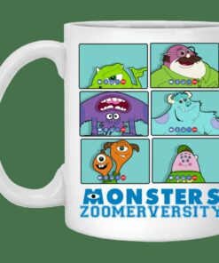 Monsters Zoomerversity Mug Gifts for Friends, Gifts for Valentine Day, Coulpe Gifts