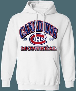 Montreal Canadiens 1909 Retro NHL Hoodie Sweatshirt Shirt Gifts for Fans