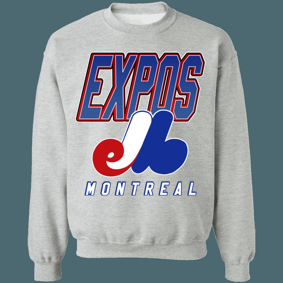 Montreal Expos 90's Vintage MLB Crewneck Sweatshirt Hoodie Shirt Gifts for Fans - Image 2