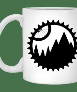 Mountain Bike Sprocket Mug Gifts for Friends, Gifts for Valentine Day, Coulpe Gifts