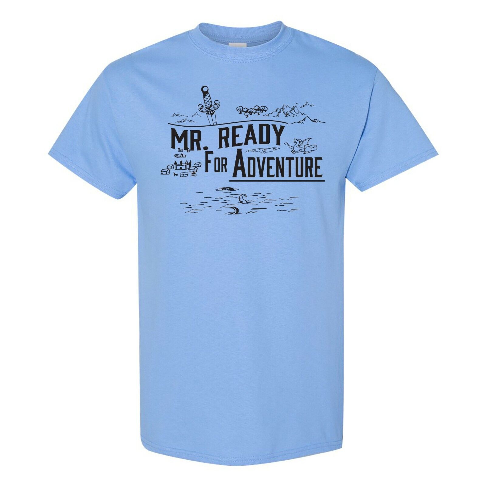 Mr Ready for Adventure - Roleplaying Adventure Shirt Sweatshirt Pullover Hoodie Reprinted Full Color Full Size