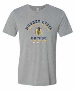 Murray State Racers Division Arch Triblend Shirt Sweatshirt Pullover Hoodie Reprinted Full Color Full Size