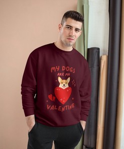 My Dogs Are My Valentines Sweatshirt