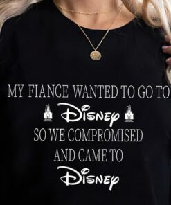 My Wife or Fiance Wanted To Go To Disney, So We Compromised And Came To Disney Shirt, Disney World Shirt, Disney Shirt