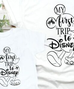 My first Disney Trip, Matching Disney Mickey Shirts, 2023 Disney Vacation, Disney Family Shirt, Disney Shirt, Disney Family Matching Shirt
