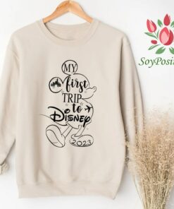 My first Disney Trip, Matching Disney Mickey Shirts, 2023 Disney Vacation, Disney Family Shirt, Disney Shirt, Disney Family Matching Shirt